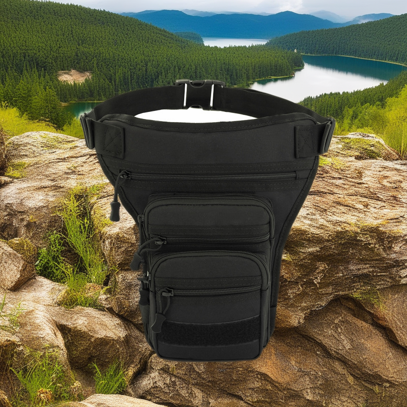 Tactical Outdoor Multifunctional Luya Fishing Gear Waist Bag - Factory Wholesale