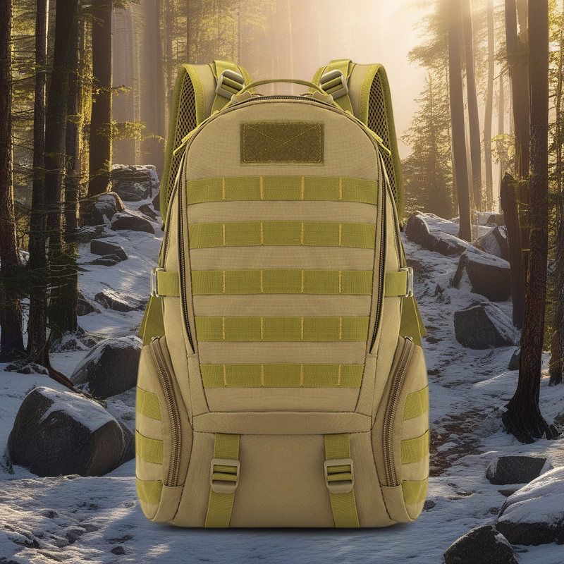 Tactical Outdoor Hiking & Camping Large Capacity Camouflage Backpack