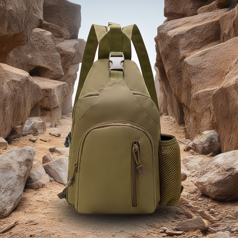 Aplon Tactical Camouflage Crossbody Chest Bag - Multi-purpose Outdoor & Sports Shoulder Bag for Men