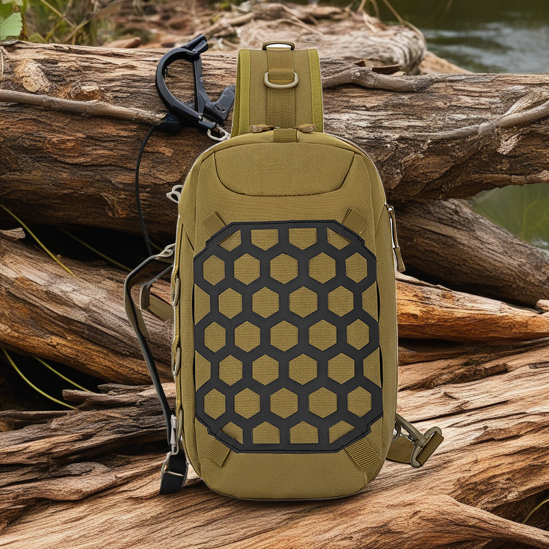 Tactical Lightweight Outdoor Fishing Gear Storage Crossbody Bag