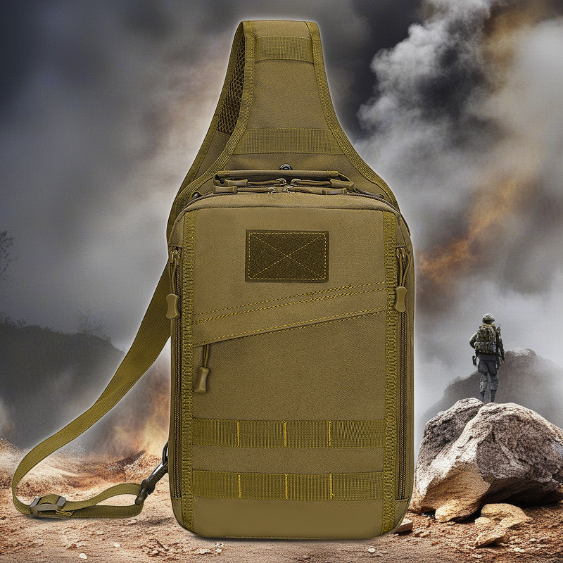 2021 New Tactical Camouflage Multifunctional Outdoor Men's Shoulder Crossbody Bag