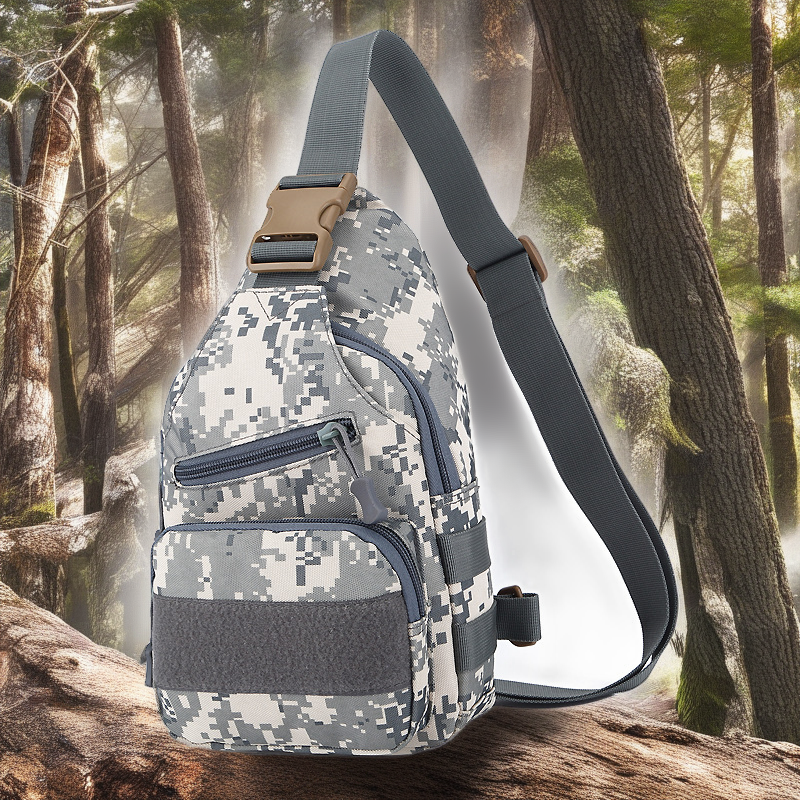 Aplon Tactical Multi-Purpose Chest & Shoulder Bag - Camouflage Small Outdoor Mountaineering Gear for Men